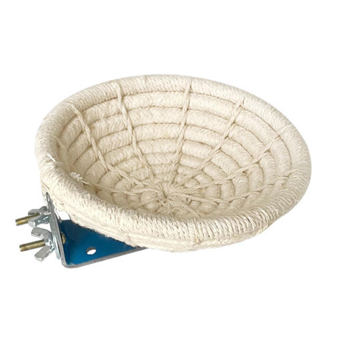Birds Nest Parrot Straw Nest for Small Animal Nesting Material Bedding - Cotton Rope