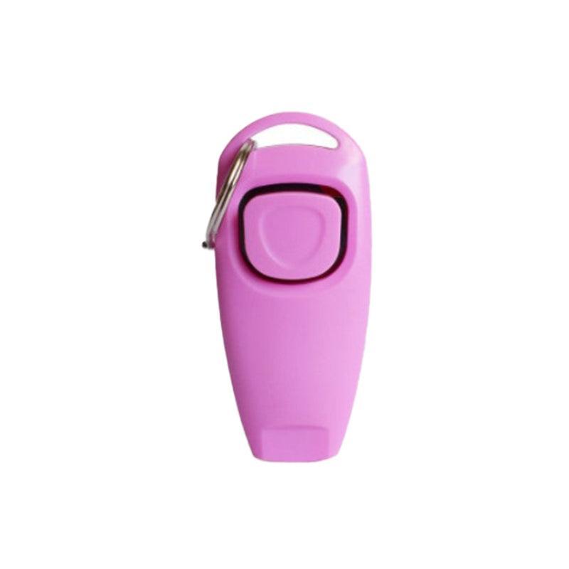 Dog Whistle and Clicker Set for Training Stop Barking Obedience Tool Combo - Sky Blue