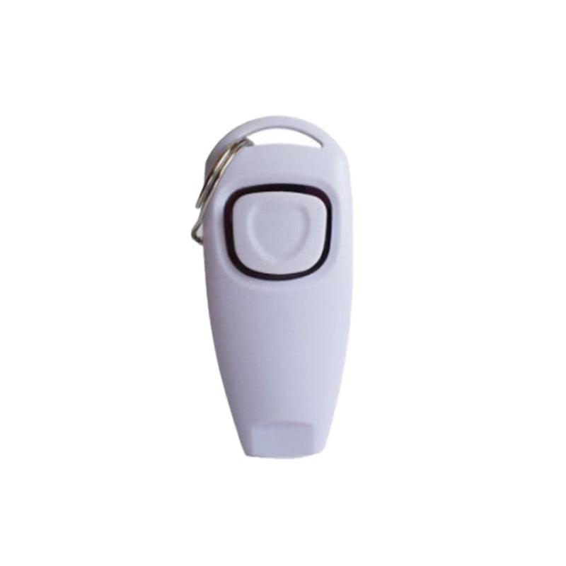 Dog Whistle and Clicker Set for Training Stop Barking Obedience Tool Combo - Sky Blue