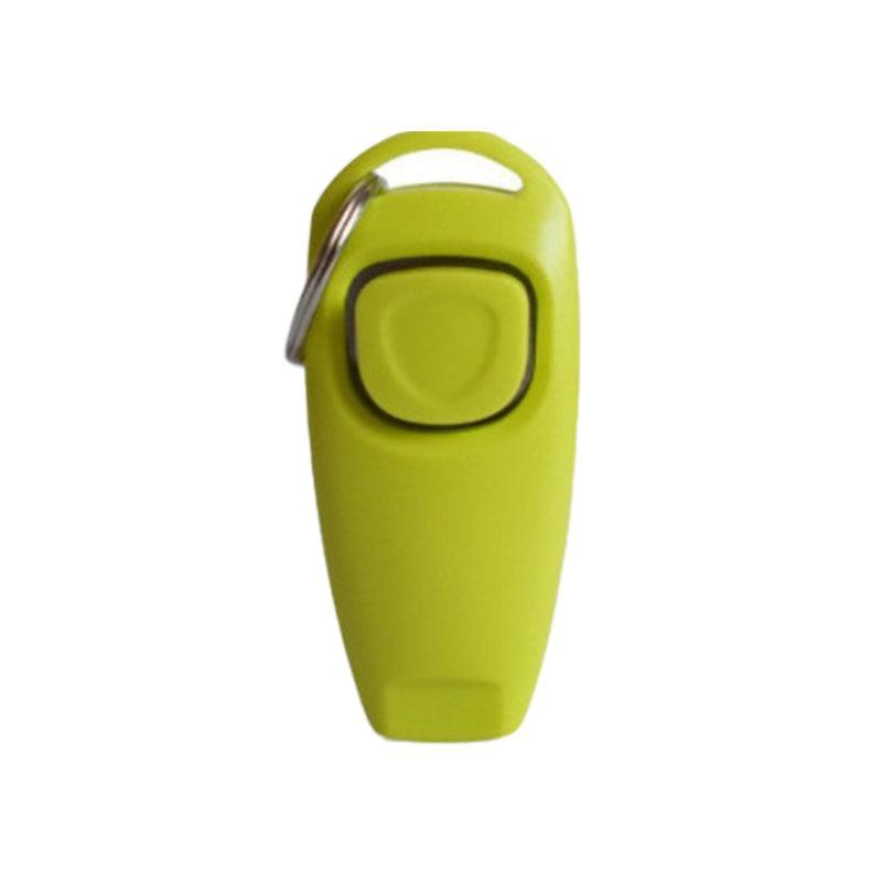 Dog Whistle and Clicker Set for Training Stop Barking Obedience Tool Combo - Sky Blue